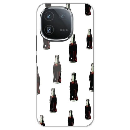 Soft Drinks - Clear Printed Silicone Case For IQOO 12