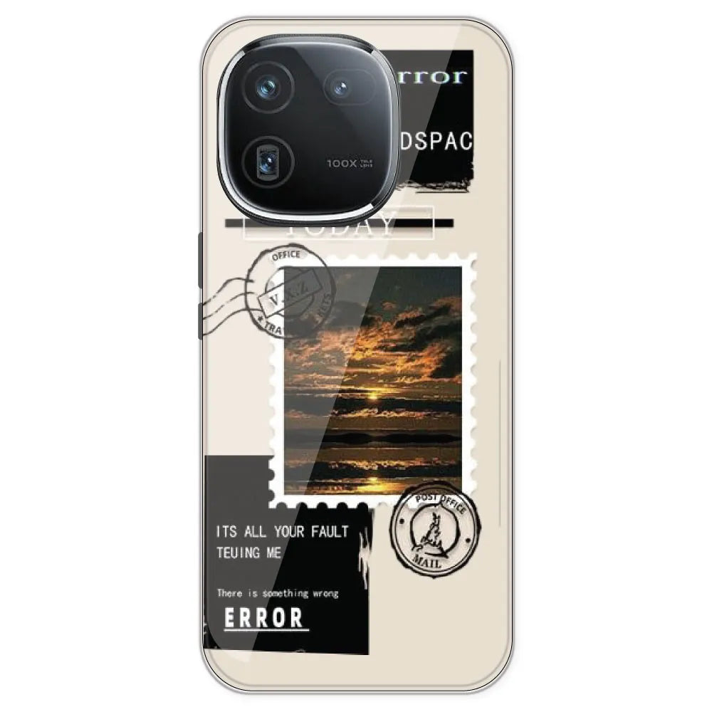 Post Card - Printed Silicone Case For IQOO 12