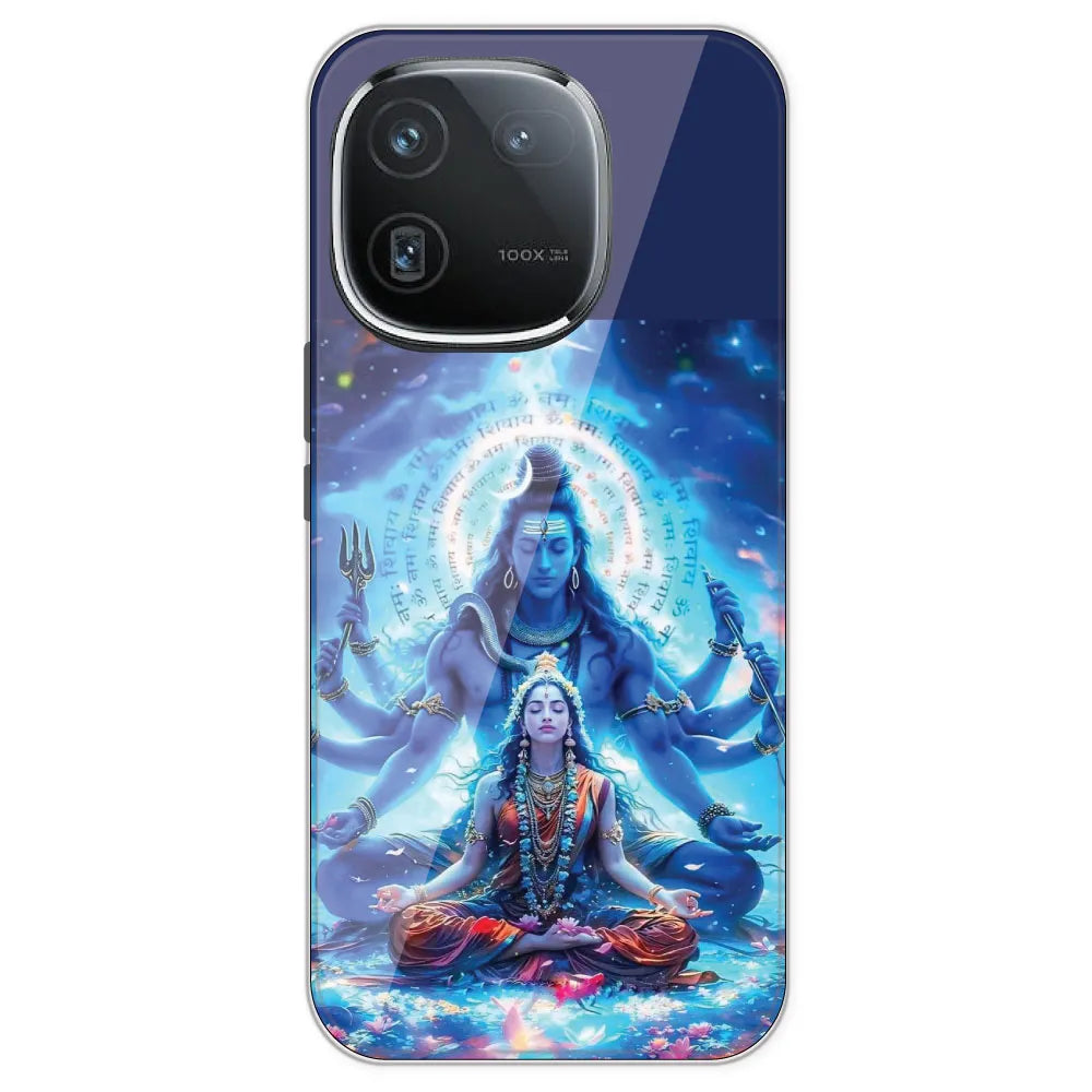 Shiv Parvati - Printed Silicone Case For IQOO 12