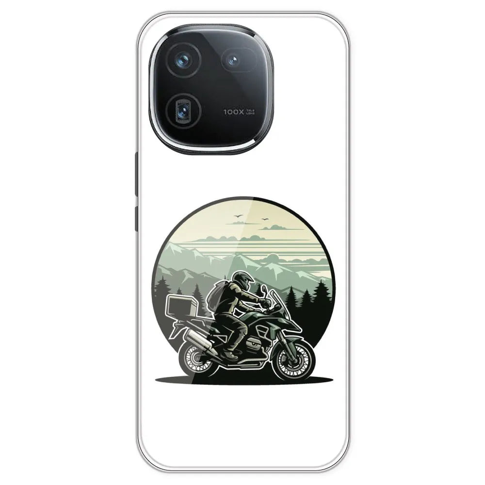 Biker - Printed Silicone Case For IQOO 12