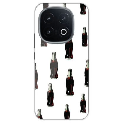 Soft Drinks - Clear Printed Silicone Case For IQOO 13