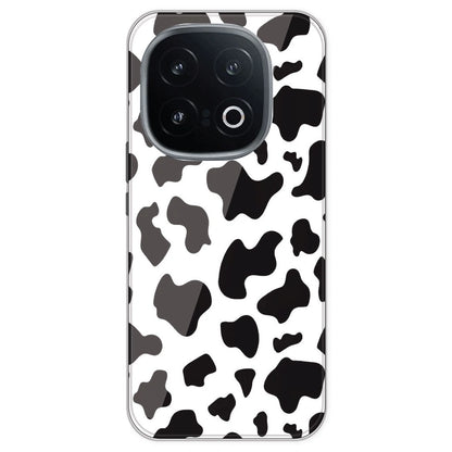 Cow Print - Clear Printed Silicone Case For IQOO 13