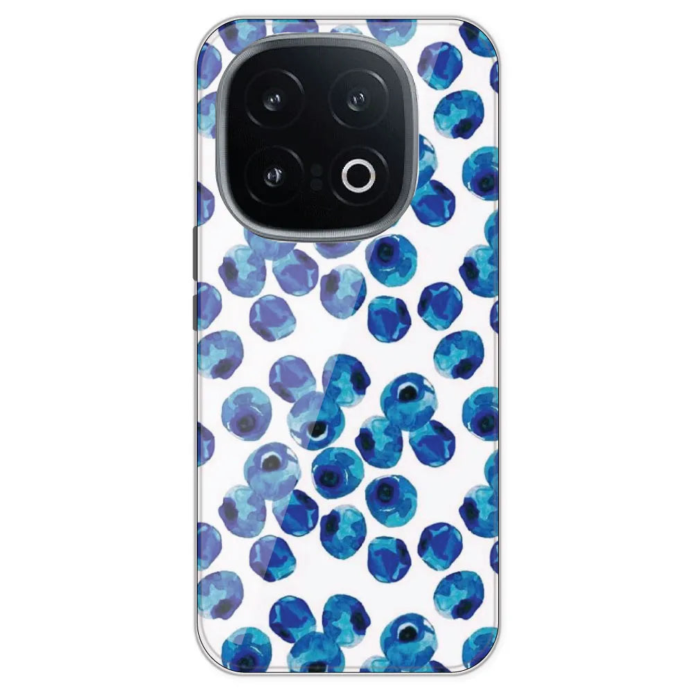 Blueberries - Printed Silicone Case For IQOO 13