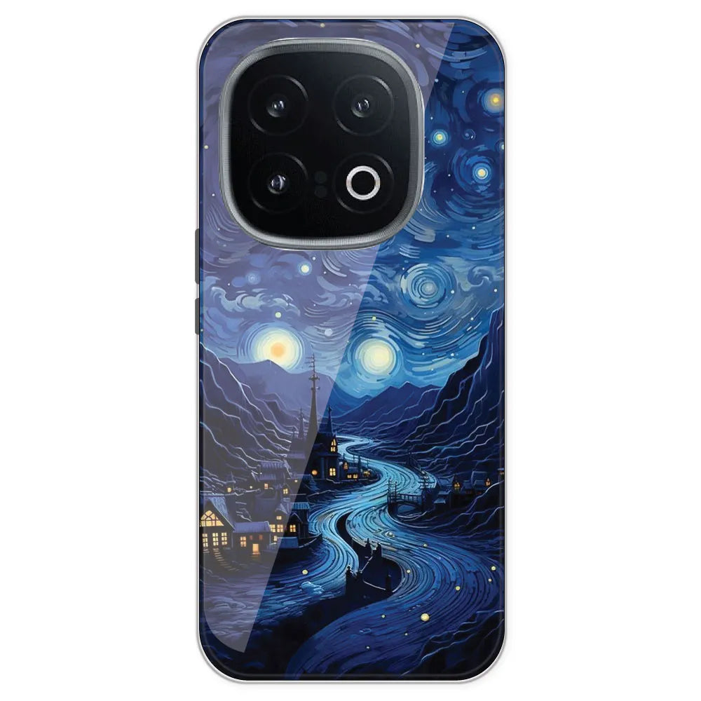 The Starry Night - Printed Silicone Case For IQOO 13
