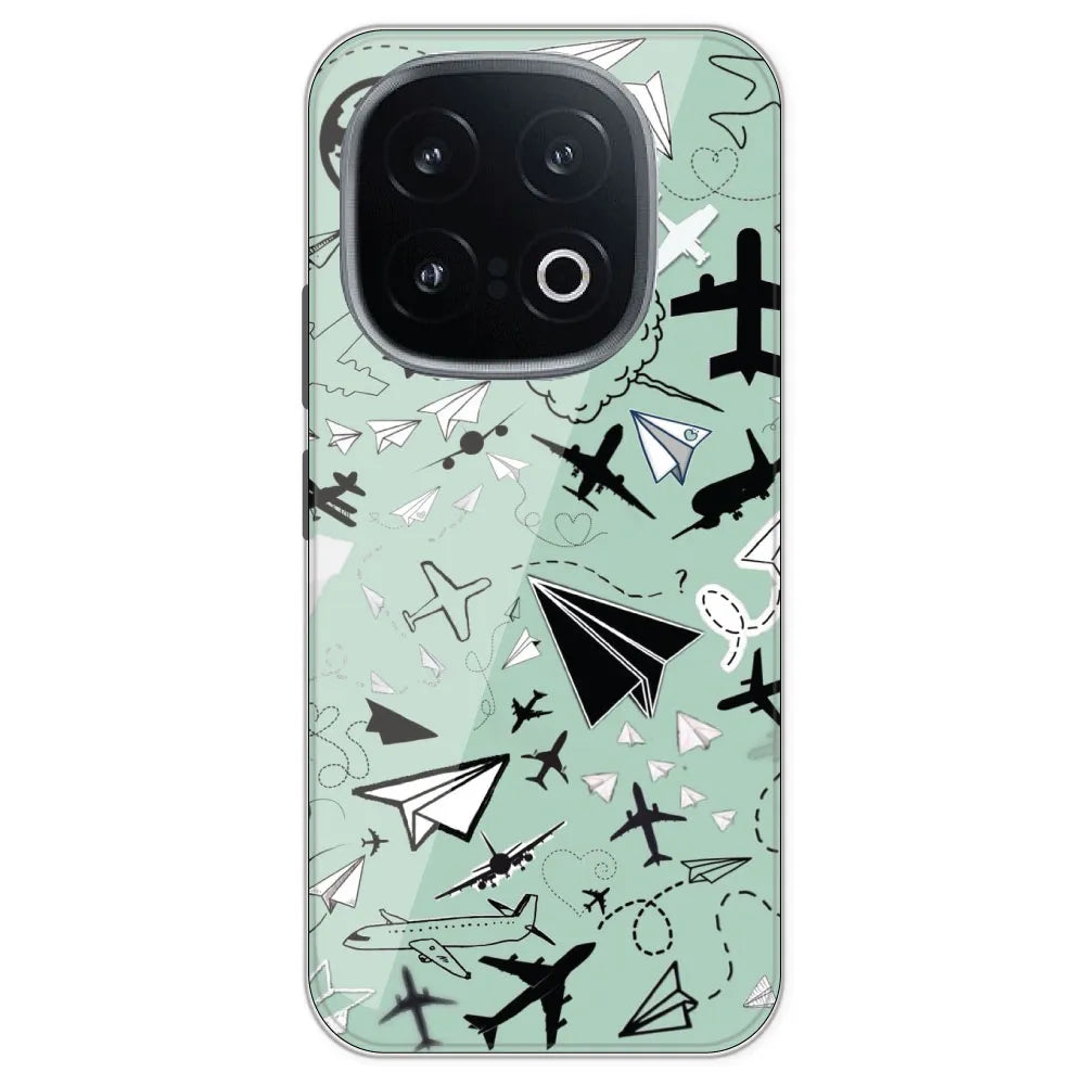 Planes - Printed Silicone Case For IQOO 13