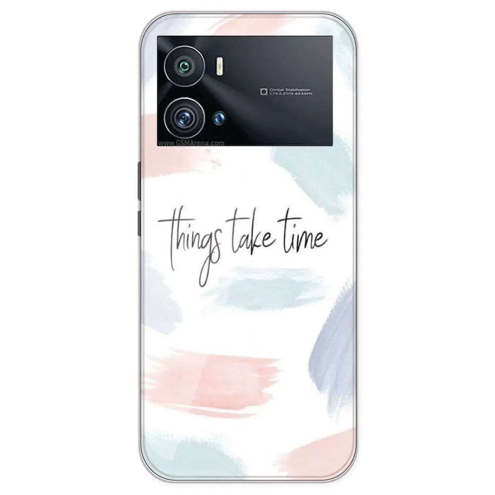 Things Take Time - Printed Silicone Case For IQOO 9 Pro