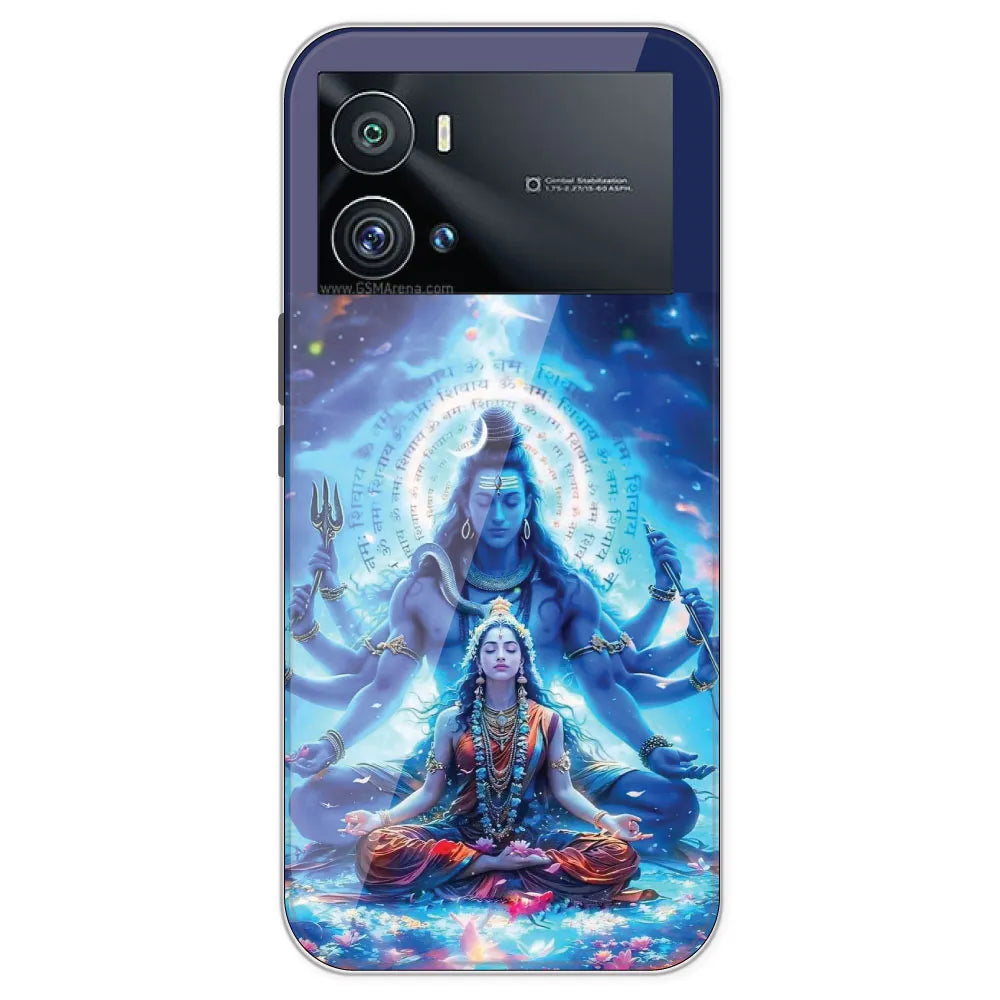 Shiv Parvati - Printed Silicone Case For IQOO 9 Pro