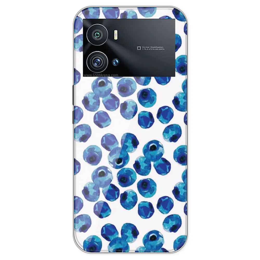 Blueberries - Printed Silicone Case For IQOO 9 Pro