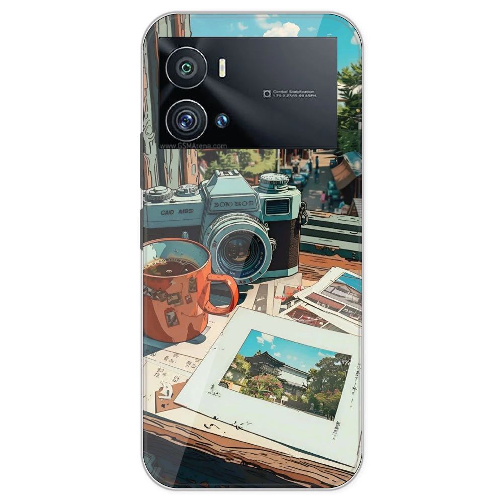 Vintage Camera - Printed Silicone Case For IQOO 9 Pro
