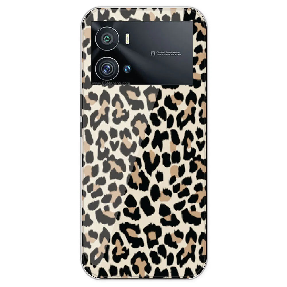 Leopard Print - Printed Silicone Case For IQOO 9 Pro