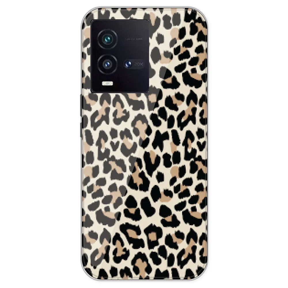 Leopard Print - Printed Silicone Case For IQOO 9SE
