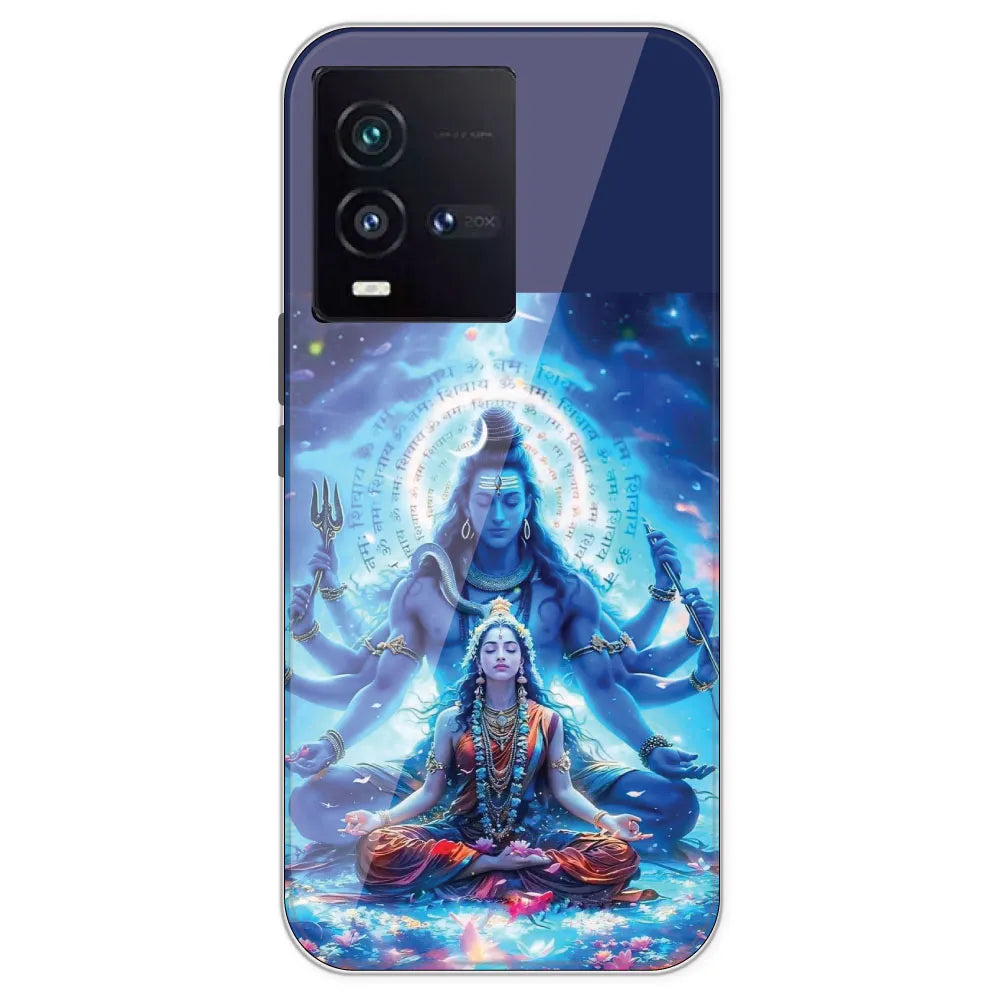 Shiv Parvati - Printed Silicone Case For IQOO 9SE