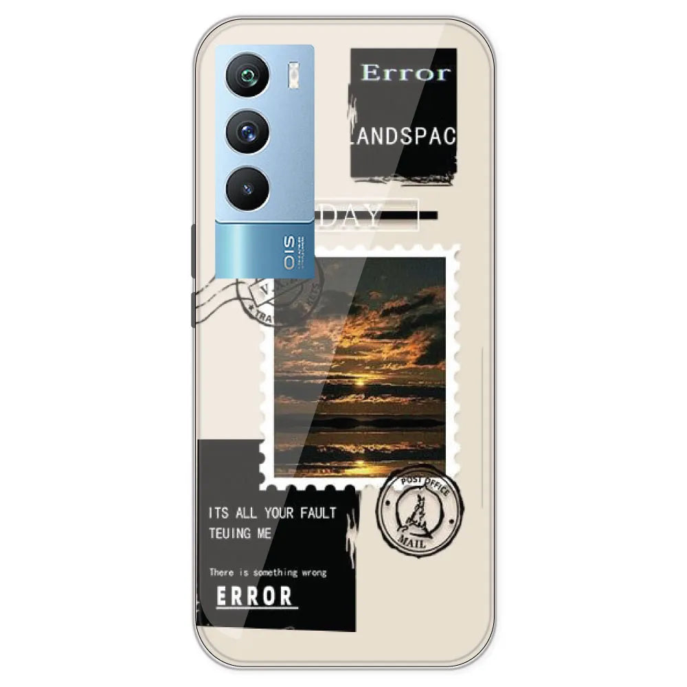 Post Card - Printed Silicone Case For IQOO 9T