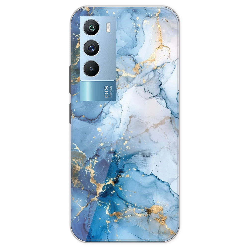 Blue Marble - Printed Silicone Case For IQOO 9T