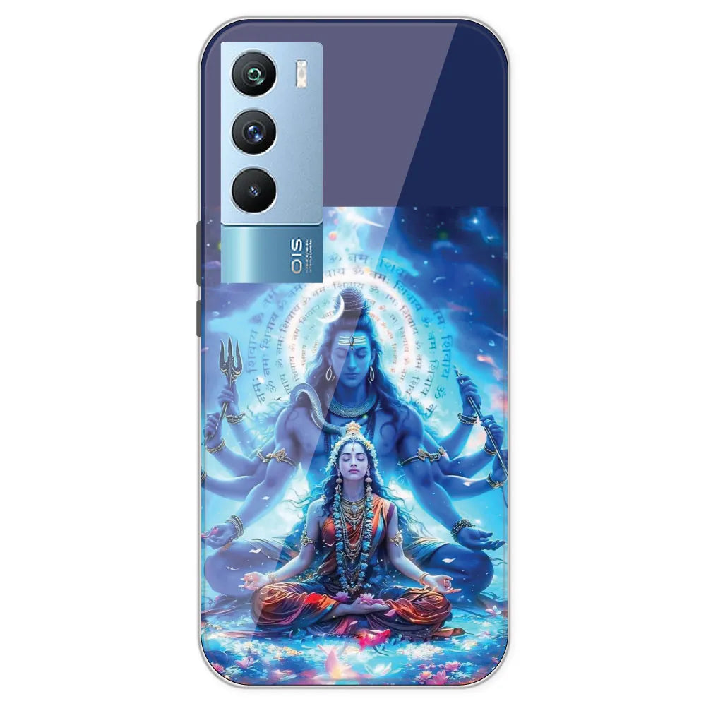 Shiv Parvati - Printed Silicone Case For IQOO 9T
