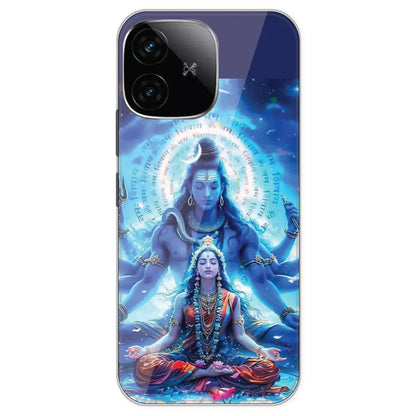 Shiv Parvati - Printed Silicone Case For IQOO Neo 10R