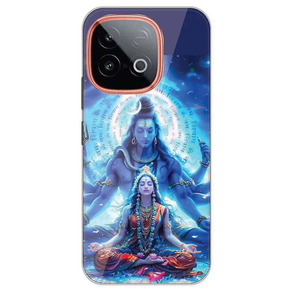 Shiv Parvati - Printed Silicone Case For IQOO Neo 10