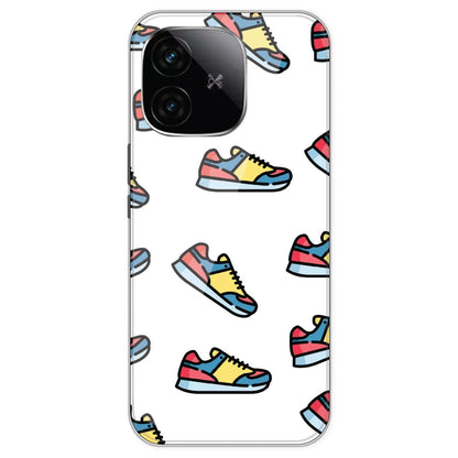 Sneakers - Clear Printed Silicone Case For IQOO Neo 10R