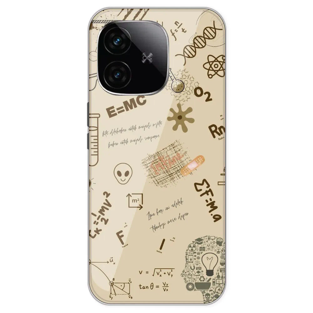 Physics Collage - Printed Silicone Case For IQOO Neo 10R