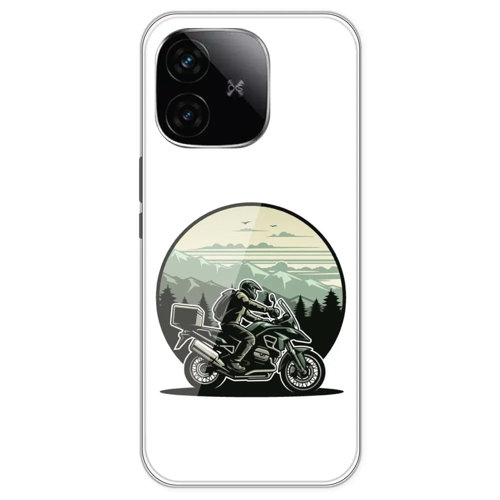 Biker - Printed Silicone Case For IQOO Neo 10R