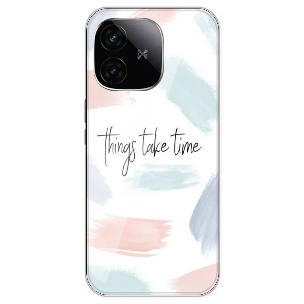 Things Take Time - Printed Silicone Case For IQOO Neo 10R