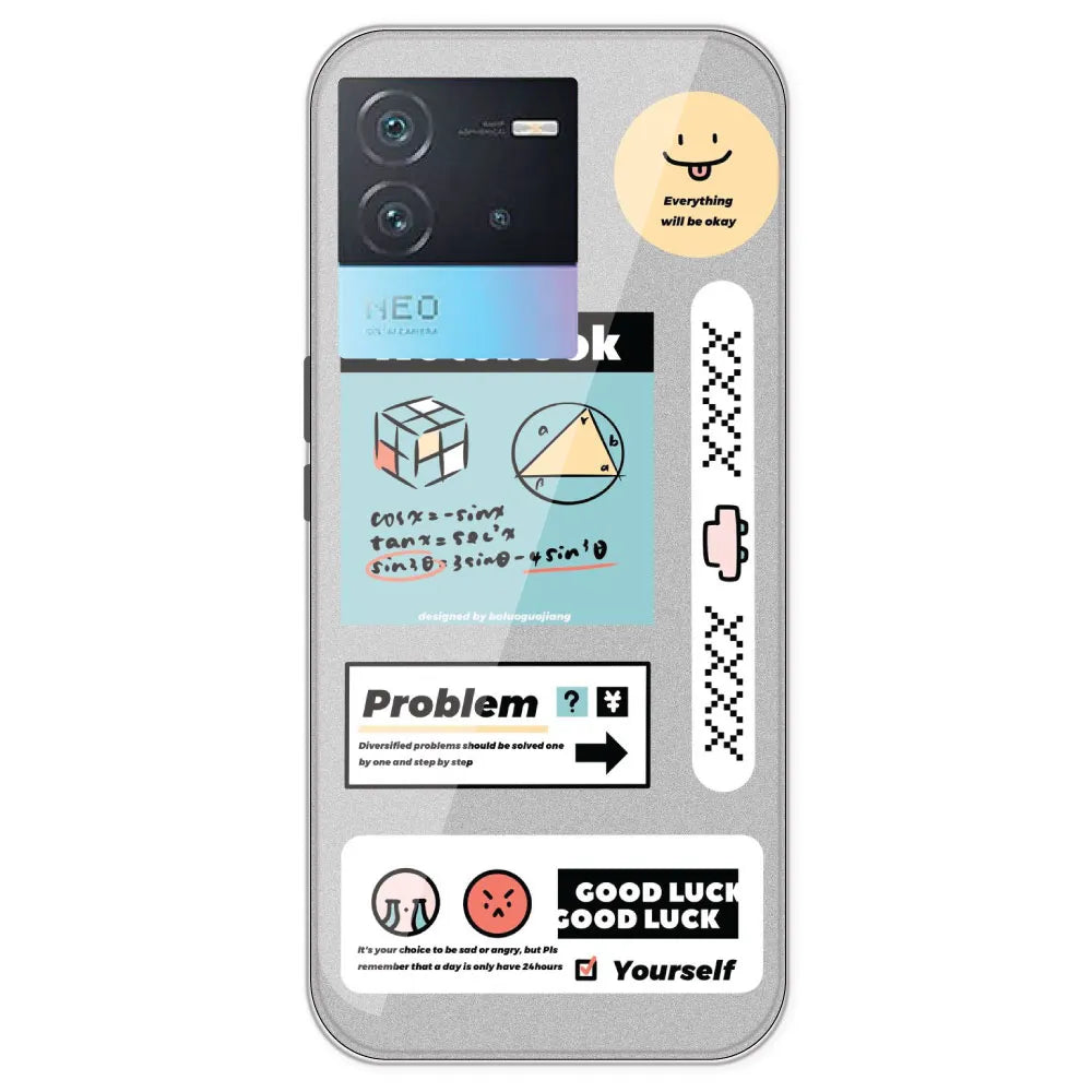 Exam Collage - Printed Silicone Case For IQOO Neo 6