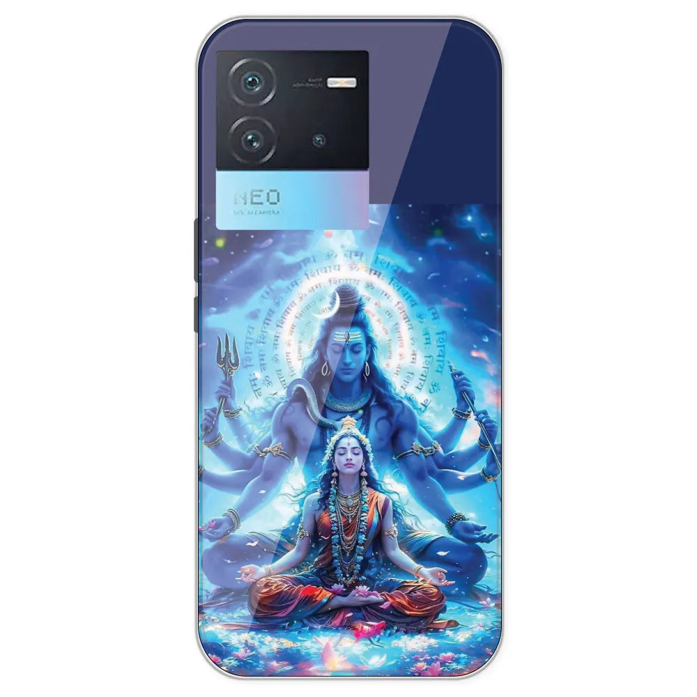 Shiv Parvati - Printed Silicone Case For IQOO Neo 6