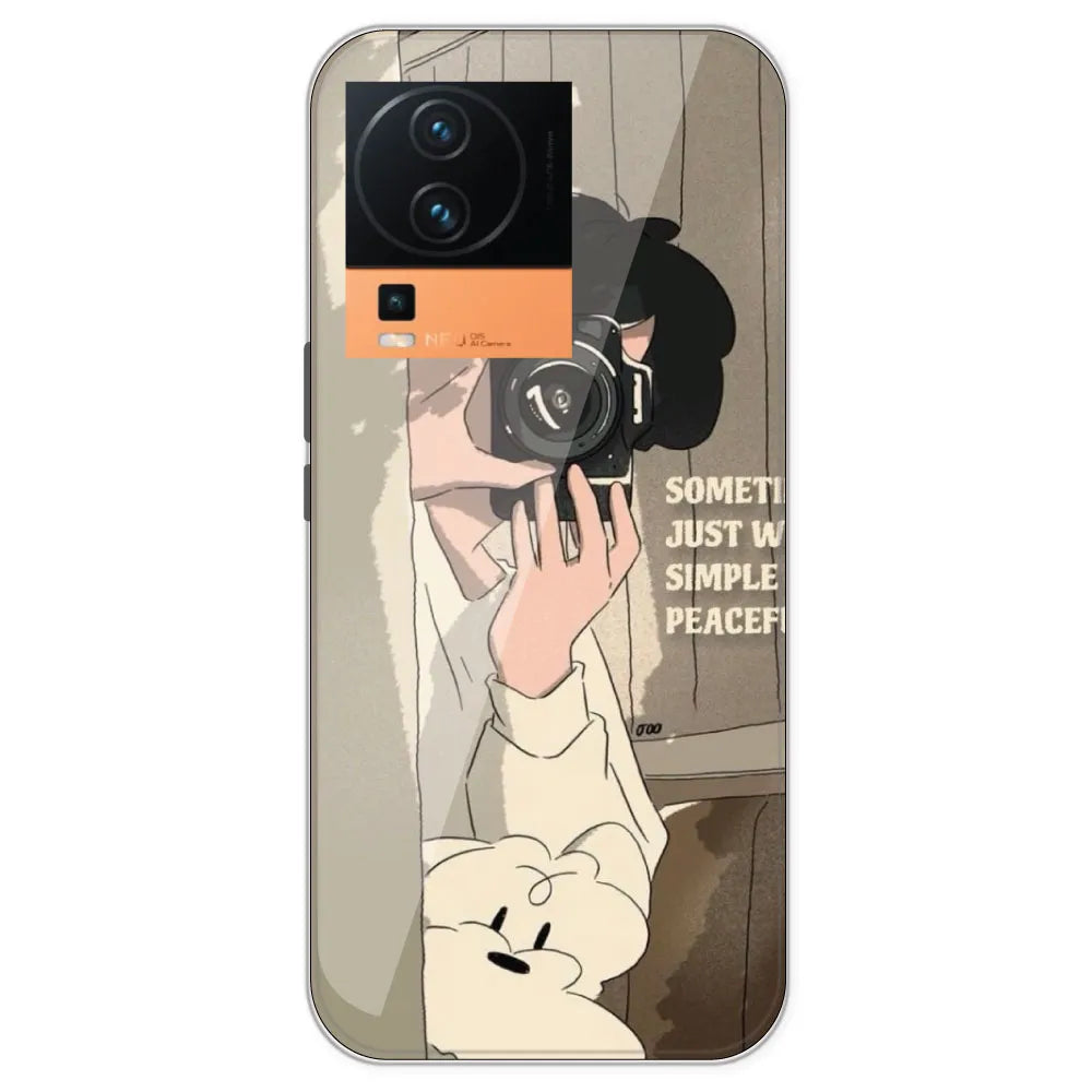 Photographer - Printed Silicone Case For IQOO Neo 7 Pro