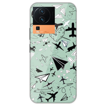 Planes - Printed Silicone Case For IQOO Neo 7 Pro