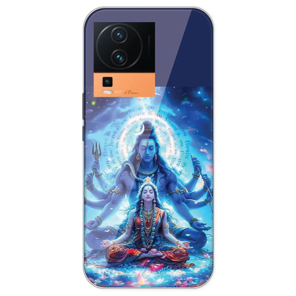 Shiv Parvati - Printed Silicone Case For IQOO Neo 7 Pro