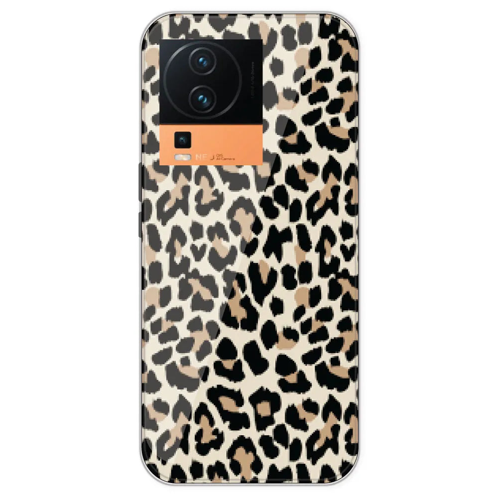 Leopard Print - Printed Silicone Case For IQOO Neo 7 Pro