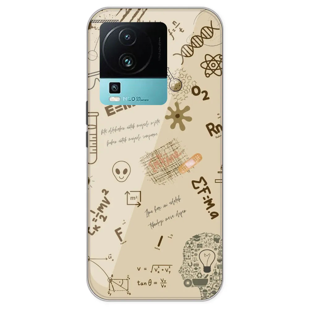 Physics Collage - Printed Silicone Case For IQOO Neo 7