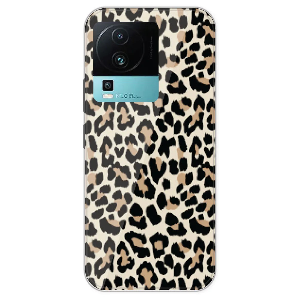 Leopard Print - Printed Silicone Case For IQOO Neo 7