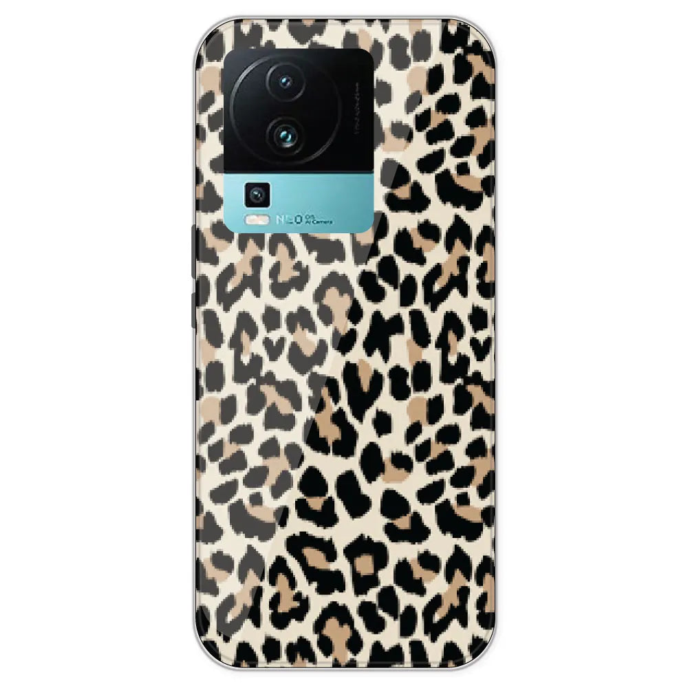 Leopard Print - Printed Silicone Case For IQOO Neo 7