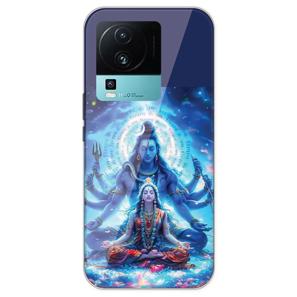 Shiv Parvati - Printed Silicone Case For IQOO Neo 7