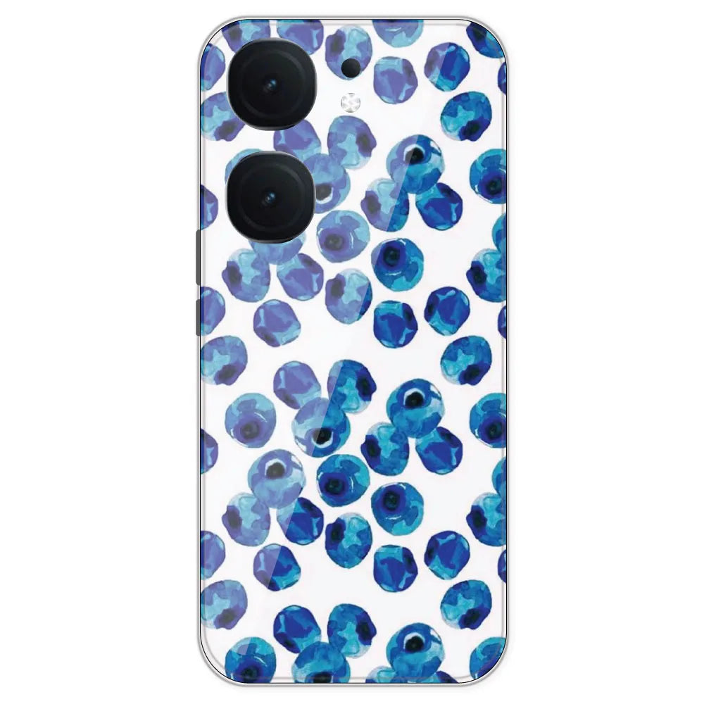 Blueberries - Printed Silicone Case For IQOO Neo 9 Pro