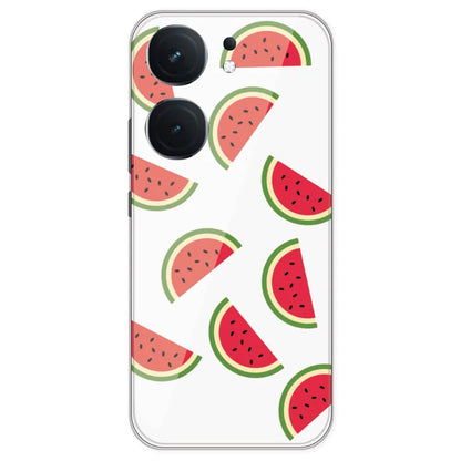 Watermelons - Clear Printed Silicone Case For IQOO Neo 9 Pro