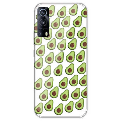 Avocado - Clear Printed Silicone Case For IQOO Neo Z3