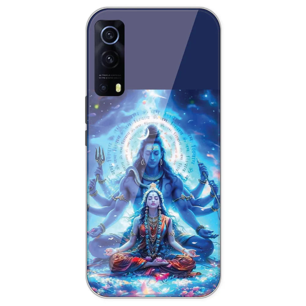 Shiv Parvati - Printed Silicone Case For IQOO Z3