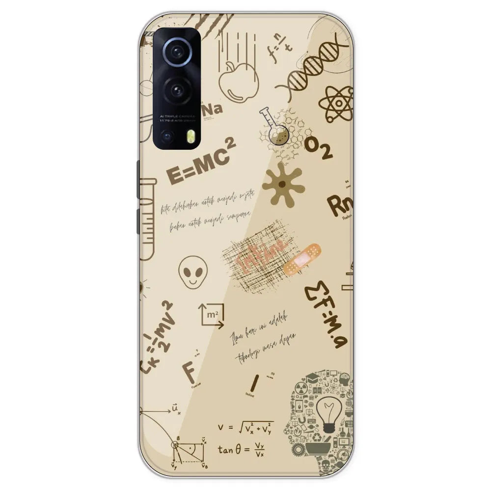 Physics Collage - Printed Silicone Case For IQOO Z3