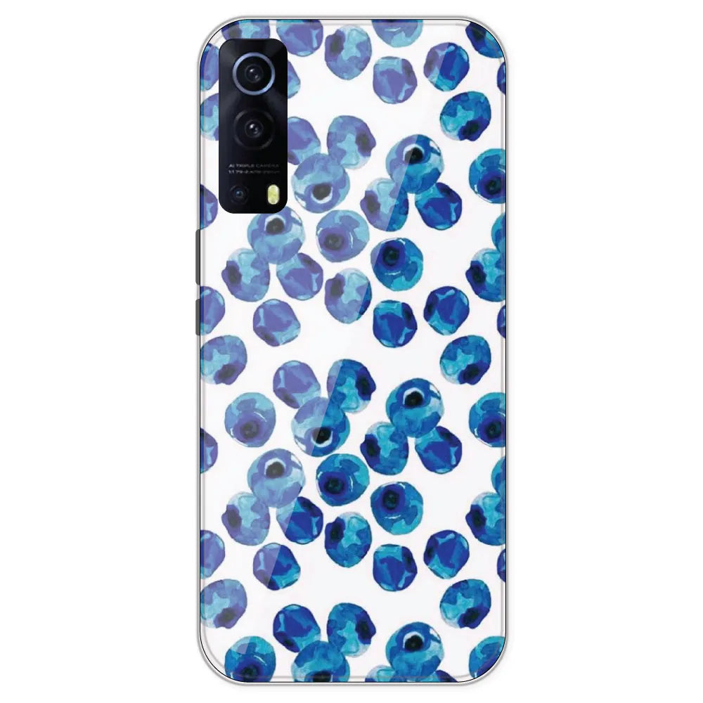 Blueberries - Printed Silicone Case For IQOO Z3