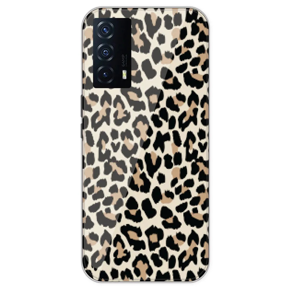 Leopard Print - Printed Silicone Case For IQOO Z5