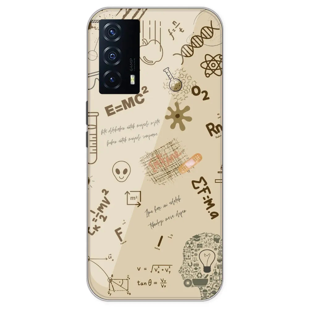 Physics Collage - Printed Silicone Case For IQOO Z5