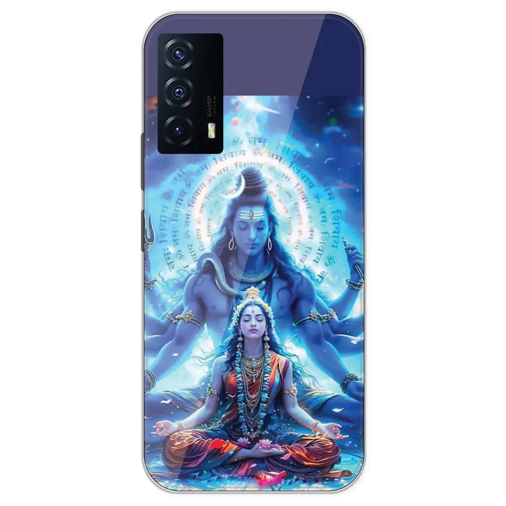 Shiv Parvati - Printed Silicone Case For IQOO Z5