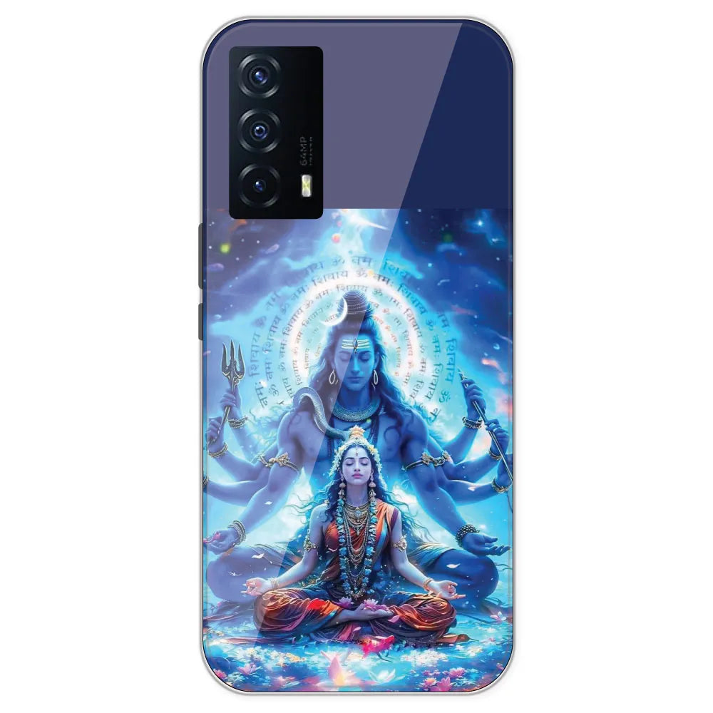Shiv Parvati - Printed Silicone Case For IQOO Z5