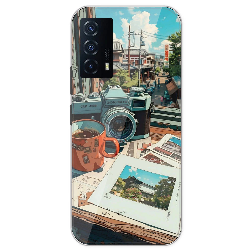 Vintage Camera - Printed Silicone Case For IQOO Z5