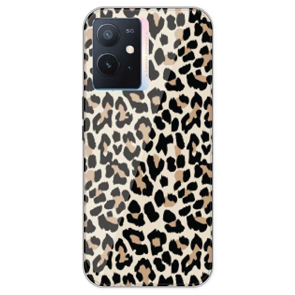 Leopard Print - Printed Silicone Case For IQOO Z6
