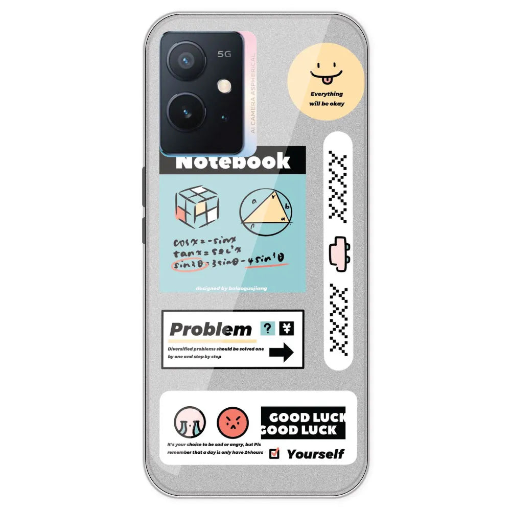 Exam Collage - Printed Silicone Case For IQOO Z6