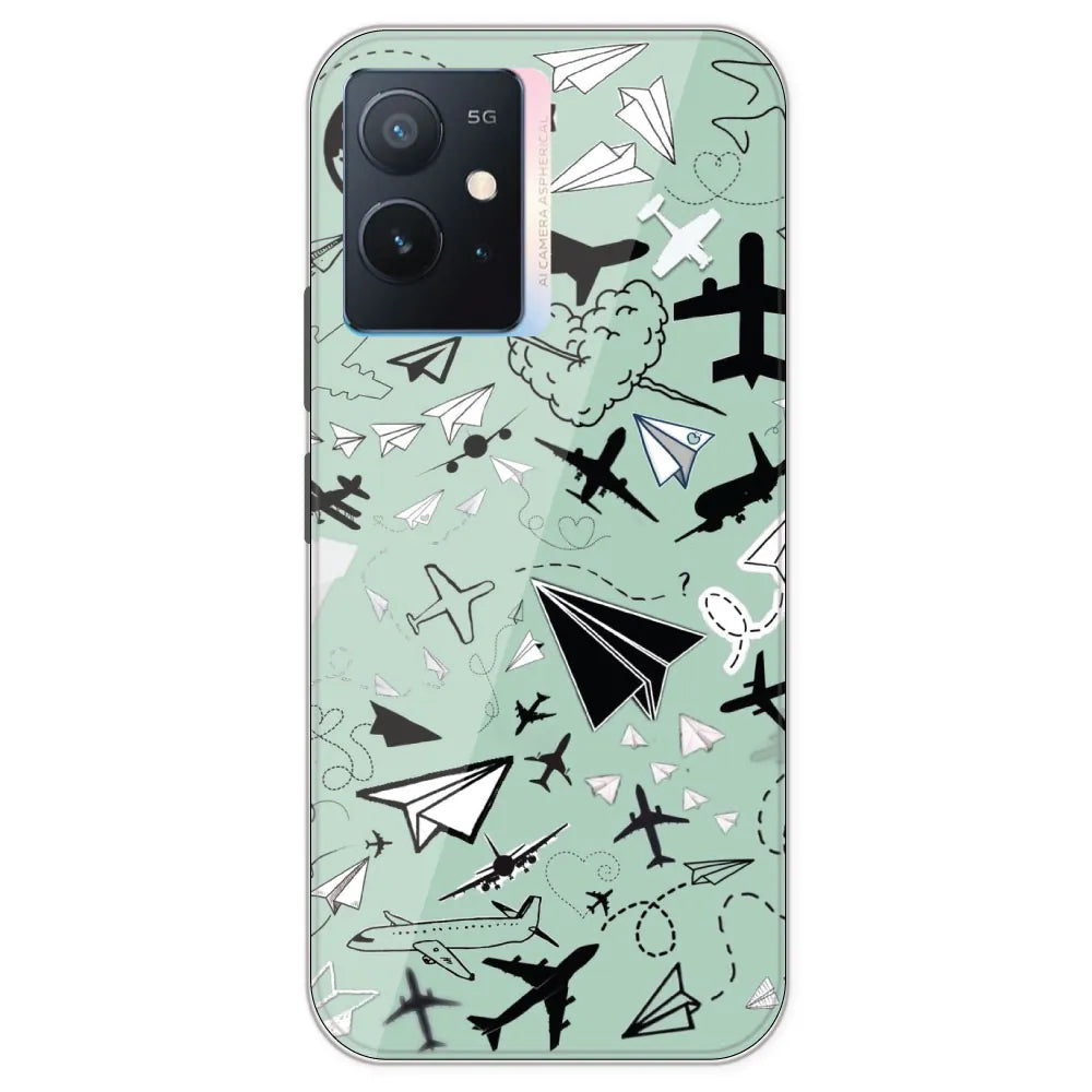 Planes - Printed Silicone Case For IQOO Z6