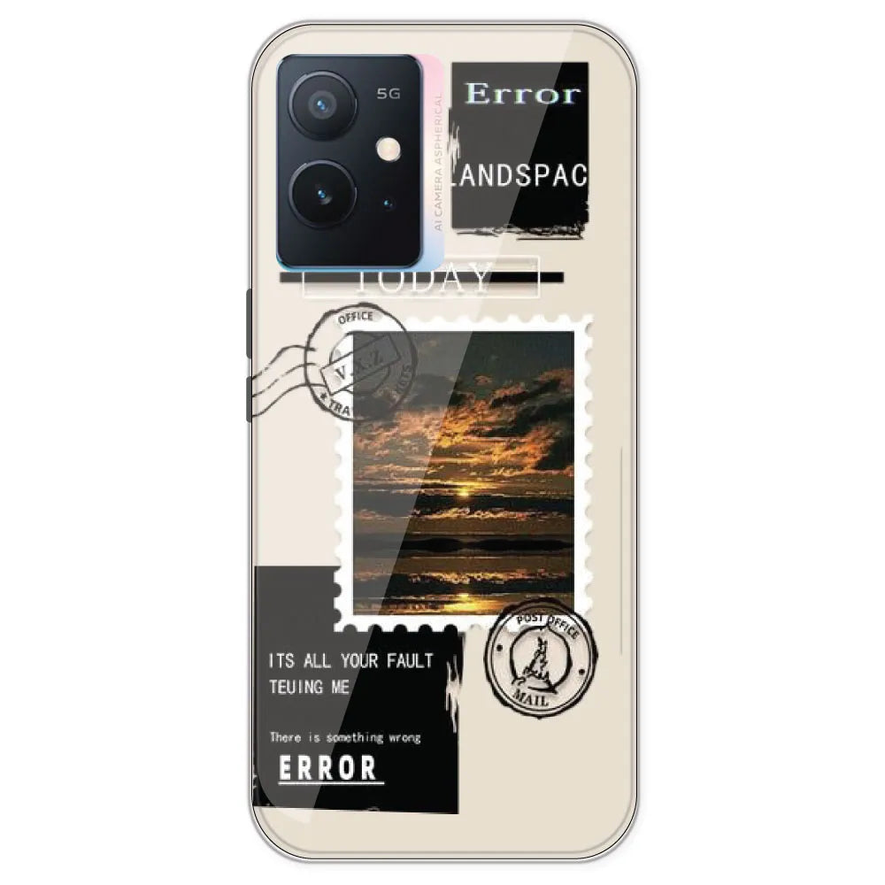 Post Card - Printed Silicone Case For IQOO Z6